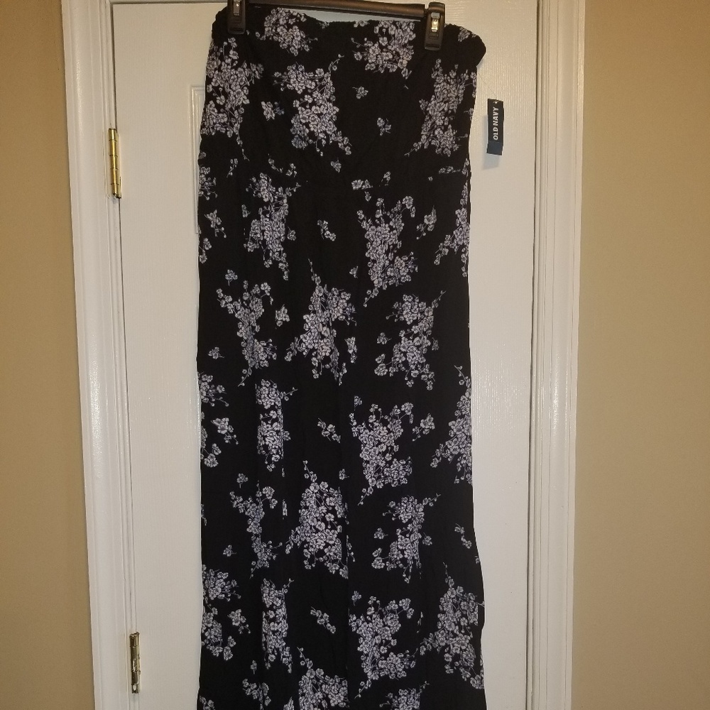 Strapless dress